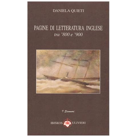Daniela Quieti - Pagine Di Letteratura Inglese. Tra '800 E '900 - Foto 1