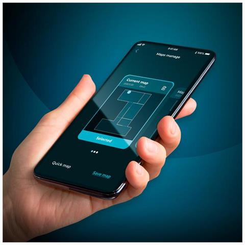 Aspirapolvere Robot 08609 3 L Sacchetto per la polvere Colore Nero - Foto 12