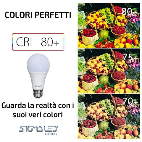 Pack 6 Pezzi Lampadina Led E27 10w (equivalente A 70w) - Luce Calda 2800k - 950 Lumen - Attacco Grande E27 - Goccia A60 - 60x120mm - Foto 2