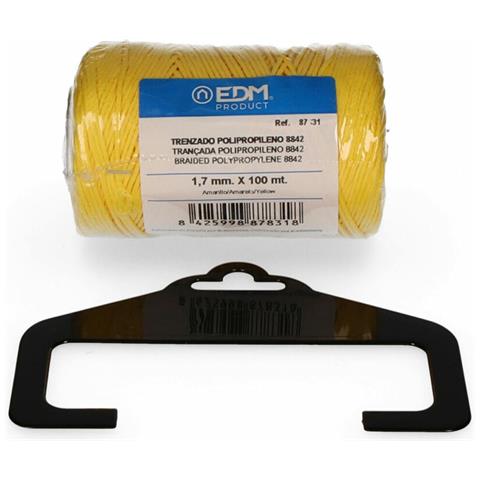 Matassa Intrecciata Giallo Polipropilene - Foto 1