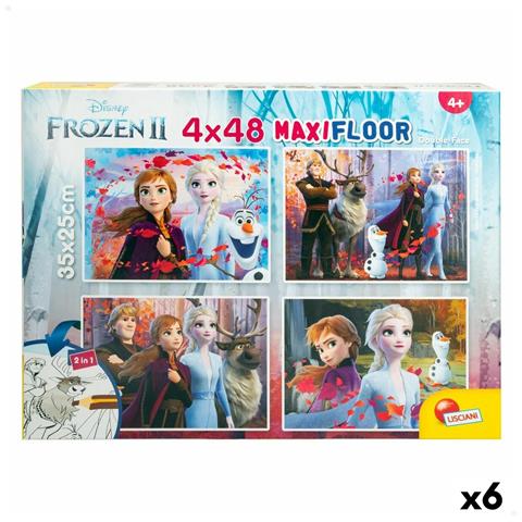 Puzzle Per Bambini Double-face 4 In 1 48 Pezzi 35 X 1,5 X 25 Cm (6 Unità) - Foto 1
