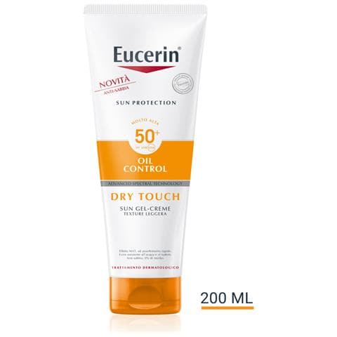 Sun Protection Oil Control Gel-crema Corpo Solare Secco Per Tutti I Tipi Di Pelle Spf50+ 200ml - Foto 1