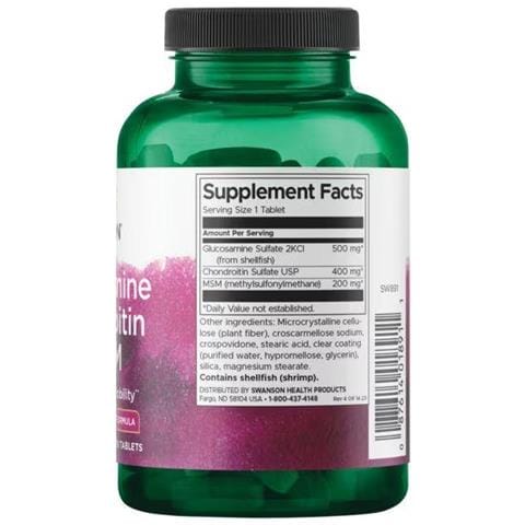 Glucosamina Condroitina E Msm 500/400/200 Mg 120 Compresse - Foto 2