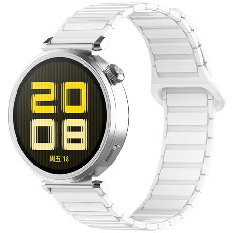 Cinturino Magnetico Da 22 Mm Per Huawei Watch Gt5/gt4/gt3, Samsung Galaxy Watch White - Foto 1