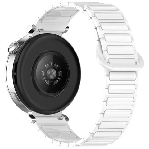 Cinturino Magnetico Da 22 Mm Per Huawei Watch Gt5/gt4/gt3, Samsung Galaxy Watch White - Foto 2