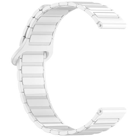 Cinturino Magnetico Da 22 Mm Per Huawei Watch Gt5/gt4/gt3, Samsung Galaxy Watch White - Foto 4