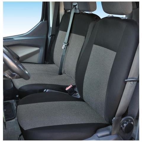 Coprisedili Per Furgoni Tg. Sp30 Seduta Intera Tess. Misto Cotone Nero - Foto 1