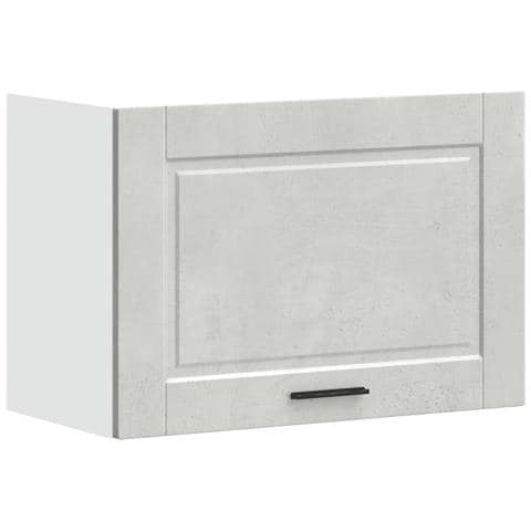 Pensile Da Cucina Porto Grigio Cemento In Legno Multistrato - Foto 2