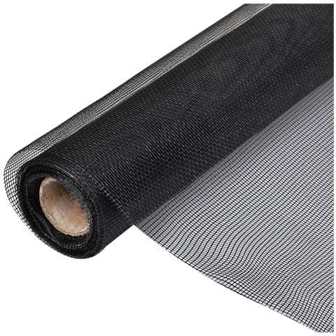 Zanzariera In Fibra Di Vetro 100x500 Cm Nera - Foto 2