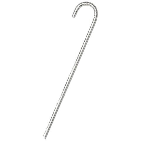 Picchetti per Tenda 6 pz 37 cm Ø10 mm in Acciaio Zincato - Foto 2