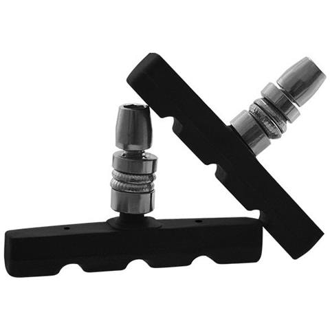 Pastiglie Freno V-brake Per Mountain Bike 70mm - Confezione Da 4, Gomma E Metallo - Foto 1