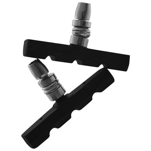 Pastiglie Freno V-brake Per Mountain Bike 70mm - Confezione Da 4, Gomma E Metallo - Foto 2