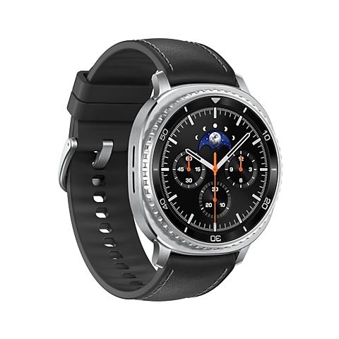 Galaxy Watch8 Classic 3,3 cm (1.3") AMOLED 46 mm Digitale 438 x 438 Pixel Touch screen Scocca Argento Cinturino Nero Wi-Fi GPS (satellitare) - Foto 2