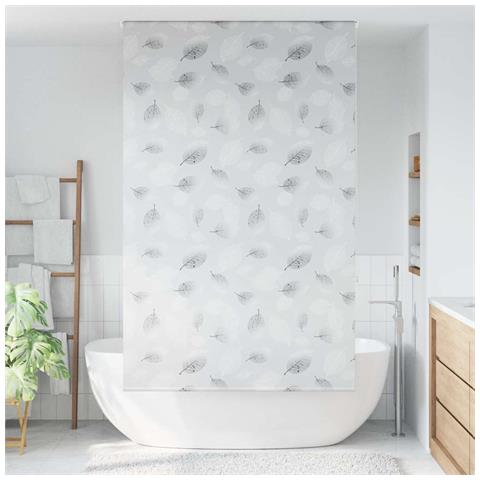 Tenda a Rullo Doccia 130x240 cm Larghezza Tessuto 126 cm - Foto 2