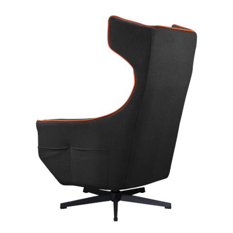 Magus Divano da gaming Sedia tappezzata Nero - Foto 2