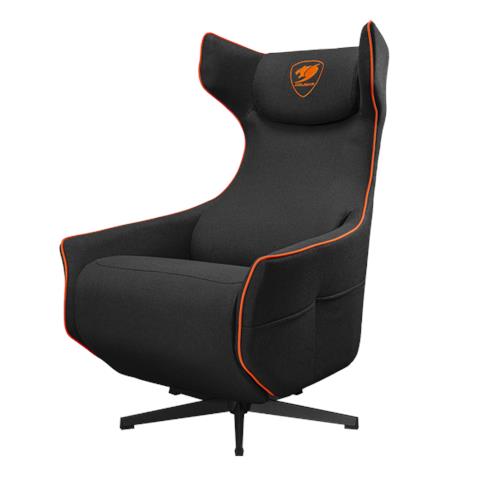 Magus Divano da gaming Sedia tappezzata Nero - Foto 9