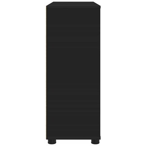 Armadio Nero 80 x 31 x 81 cm Legno multistrato - Foto 9