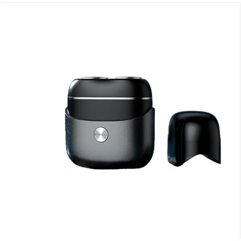 Mini Rasoio Elettrico Portatile Per Uomo - Ricaricabile Usb, Impermeabile E Da Viaggio Black+grey - Foto 1