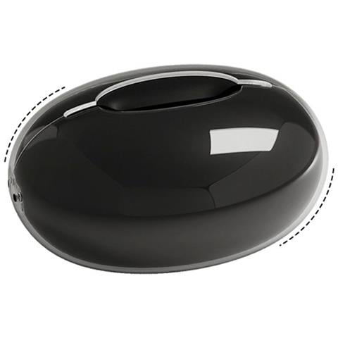Porta Fazzoletti Magnetico A Doppio Strato A Goccia - Elegante Contenitore In Pet Black - Foto 1