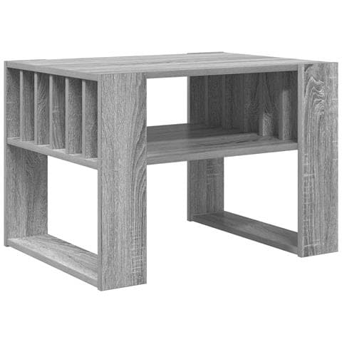 Tavolino da salotto Grigio Sonoma 66 x 49,5 x 45 cm - Foto 1