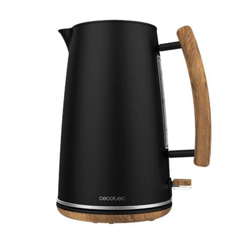 01479 bollitore elettrico 1,7 L 3000 W Nero, Legno - Foto 1