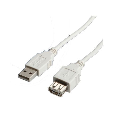 USB 2.0 Cable, Type A, 3.0 m, USB A, USB B, Maschio / femmina - Foto 2