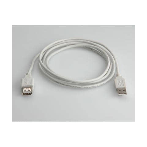 USB 2.0 Cable, Type A, 3.0 m, USB A, USB B, Maschio / femmina - Foto 1