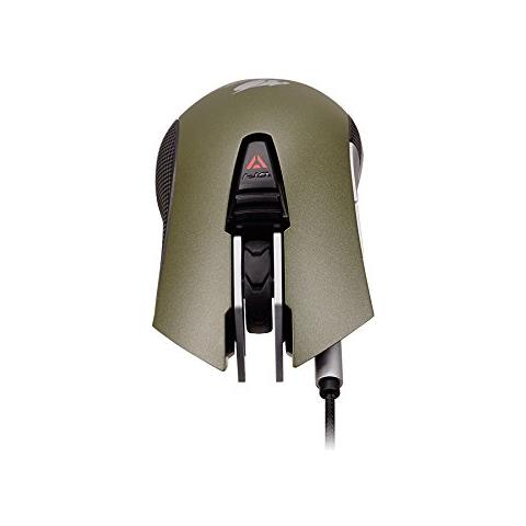 Mouse Gaming USB 530M Ottico 6 Tasti 5000 DPI Retroilluminato Colore Verde Militare - Foto 2
