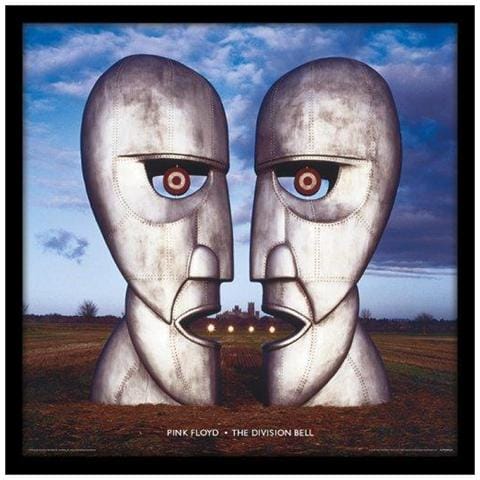 Pink Floyd: The Division Bell -12" Album Cover Framed Print- (Cornice Lp)  - Foto 1