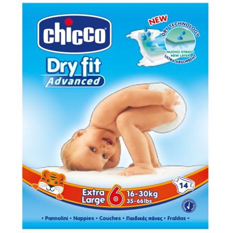Pannolini Chicco Dryfit Advanced 16-30 Kg (14pz) Misura 6 - Foto 2