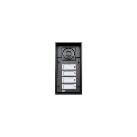 9151104W Sistema Interfono Audio Helios 4 pulsanti 10W UPC Colore Nero - Foto 2
