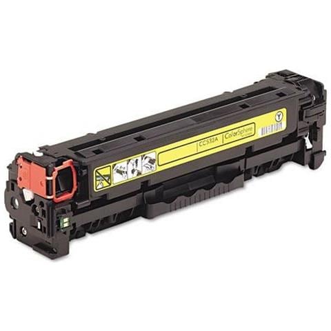 TONER RIGENERATO - Hp Laserjet Color Cc532a Cp2025 Giallo - Foto 1