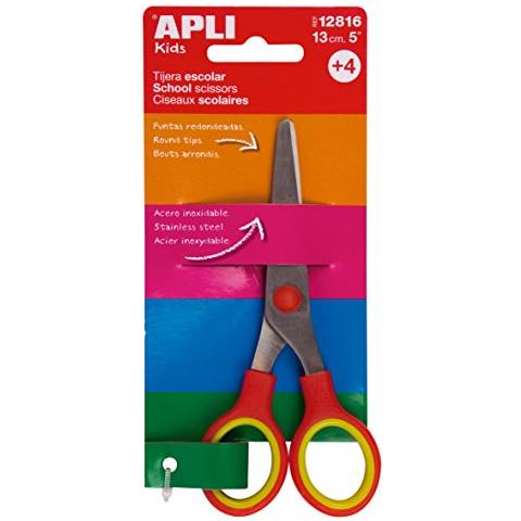 3628729031 Forbici Da Scuola Rosso 13 Centimetri - Foto 1