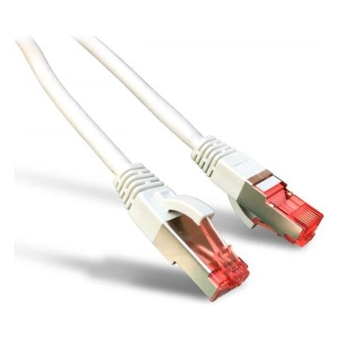 B-02-60150 Cavo Di Rete 1,5 M Cat6 S / ftp [ s-stp] Grigio (S / ftp Patchcord Cat6 Cu. Grey 1.5m - Retail)  - Foto 1