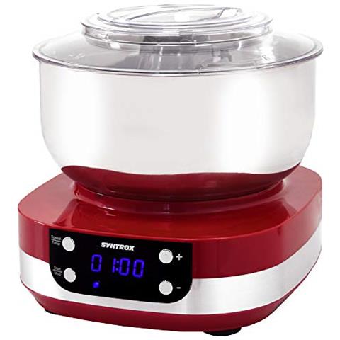 Km-800w Red - Robot Da Cucina In Acciaio Inox, 5 Litri - Foto 1