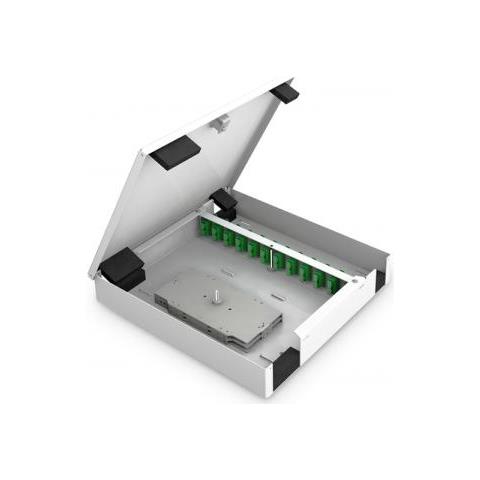 Unibox Fibra Ottica Per Montaggio A Parete 280 X 320 X 54 Mm, Grigio (ral 7035) Digitus - Foto 3