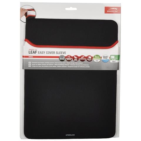 Leaf Easy Cover 16.4" Custodia a tasca Nero - Foto 1