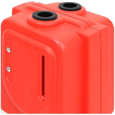 Barriera Stradale Pieghevole Rossa 210x50x105 cm - Foto 2