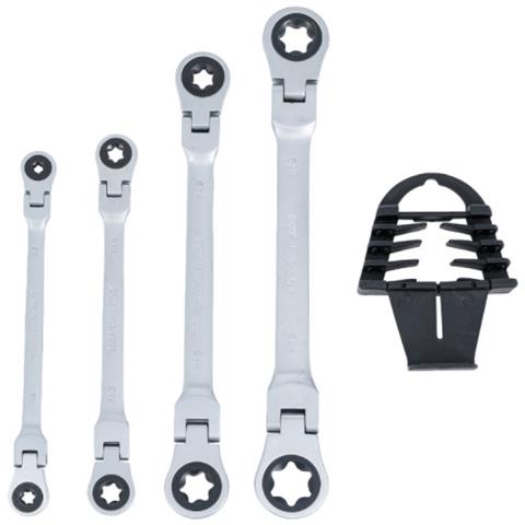 Set Di Chiavi A Cricchetto Doppio Bgs Technic - 4 Pezzi - 71028 - Foto 1