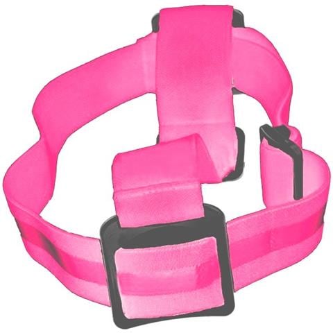 Supporto Elastico Da Casco Regolabile St-24 Per Gopro Hd Hero - Action Cam Nilox Trevi Pink - Foto 3