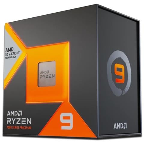 Processore AMD Ryzen 9 7900X3D 12 Core 4.4 GHz Socket AM5 Boxato Moltiplicatore Sbloccato (Dissipatore Escluso) - Foto 1