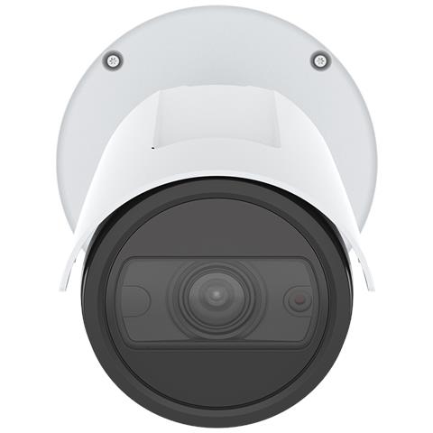 P1467-le Telecamera Di Sicurezza Ip Interno E Esterno 2k 5mp Zipstream Ir Ip66 Ip67 Visione Notturna Slot Schede Microsad Porta Lan Etherner Rj-45 Bianco - Foto 2