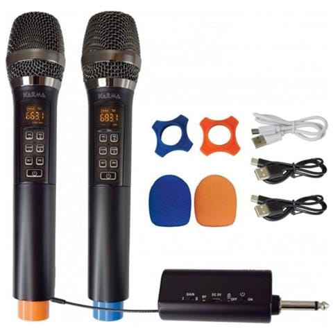 Radiomicrofono Doppio Karaoke Voice 2m - Foto 1