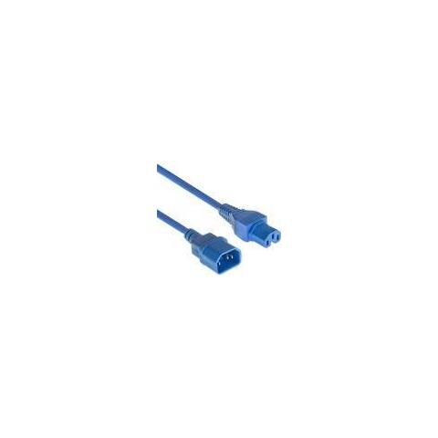Ak5299 Cavo Di Alimentazione Blu 06 M Iec C14 Iec C15 - Foto 2