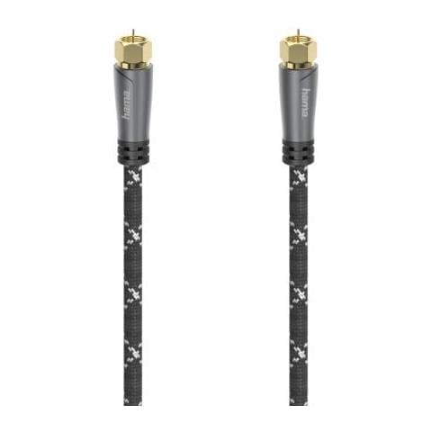 00205079 Cavo Coassiale 5 M F Nero, Grigio - Foto 1