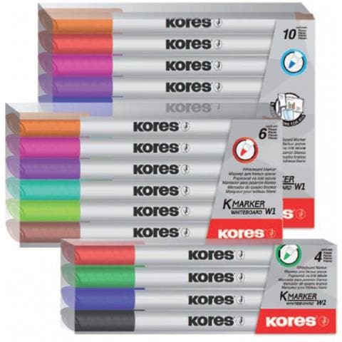 M22841 Evidenziatore 10 Pz Punta Del Pennello Nero, Blu, Marrone, Verde, Azzurro, Verde Chiaro, Arancione, Rosa, Rosso, Viola - Foto 1