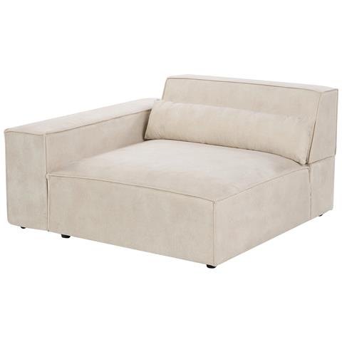Modulo Angolare Hellnar Velluto Beige Chiaro Lato Destro - Foto 8