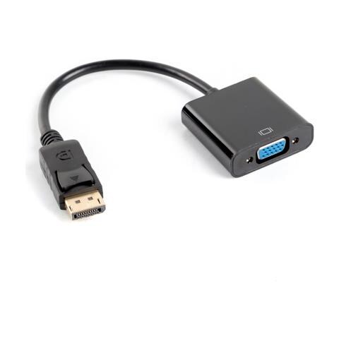 AD-0002-BK cavo e adattatore video 0,2 m VGA (D-Sub) DisplayPort Nero - Foto 1