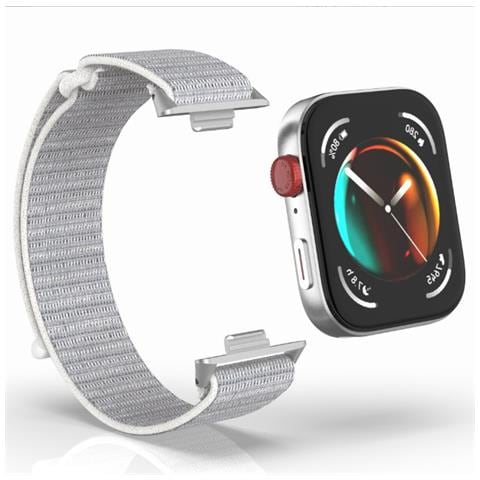 Cinturino Per Orologio In Nylon Da 20 Mm Per Huawei Watch Fit 3 Grey - Foto 2