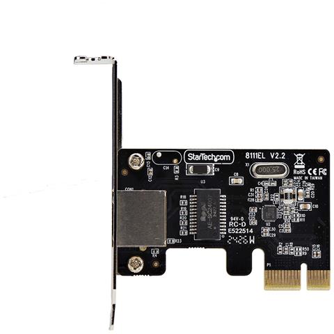 Scheda di rete PCIe Gigabit a 1 porta, scheda NIC a basso profilo, adattatore di rete LAN PCI Express 10/100/1000Mbps, Realtek RTL8111H, Windows e Linux, conforme a TAA - Foto 2
